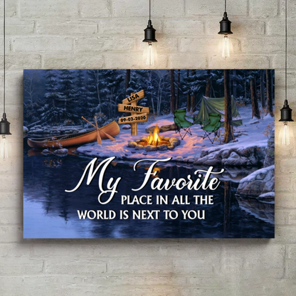 Broken Road – Personalized Camping Canvas VIP
